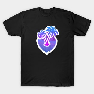 blue-violet island. T-Shirt